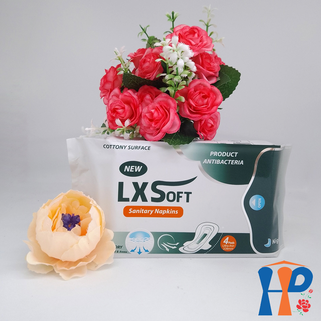 Băng vệ sinh LXSoft Fresh Ice Cool Cottony Surface Sanitary Napkins (bạc hà mát lạnh, thoáng khí, siêu thấm hút)