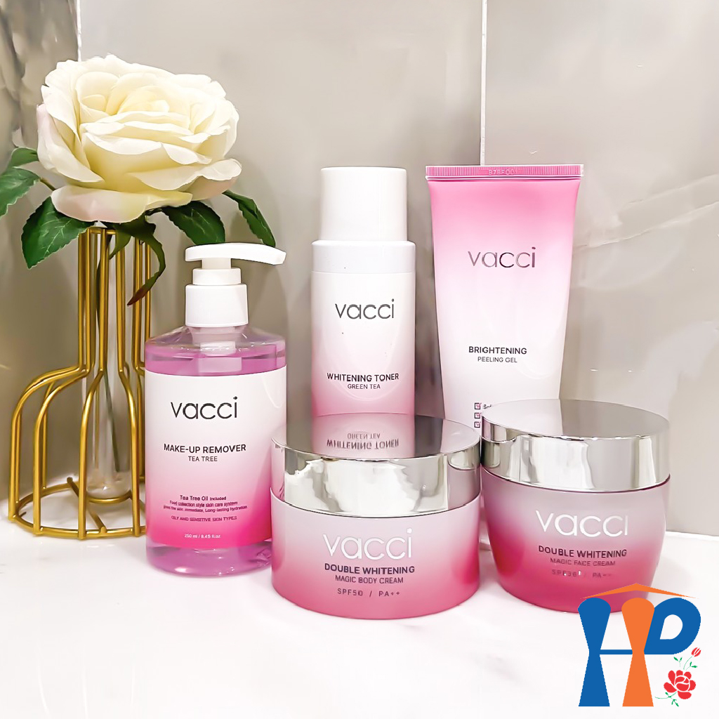 Tẩy tế bào chết Vacci Brightening Peeling Gel 150gr (làm sạch sâu, tái tạo và trẻ hóa da)
