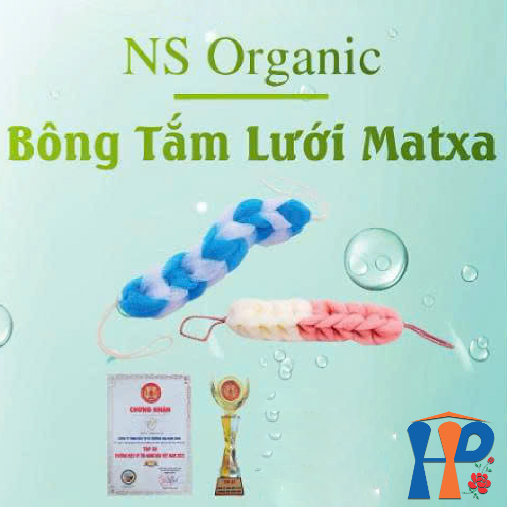 Bông tắm lưới NS Organic Massage Mesh Bath Sponge