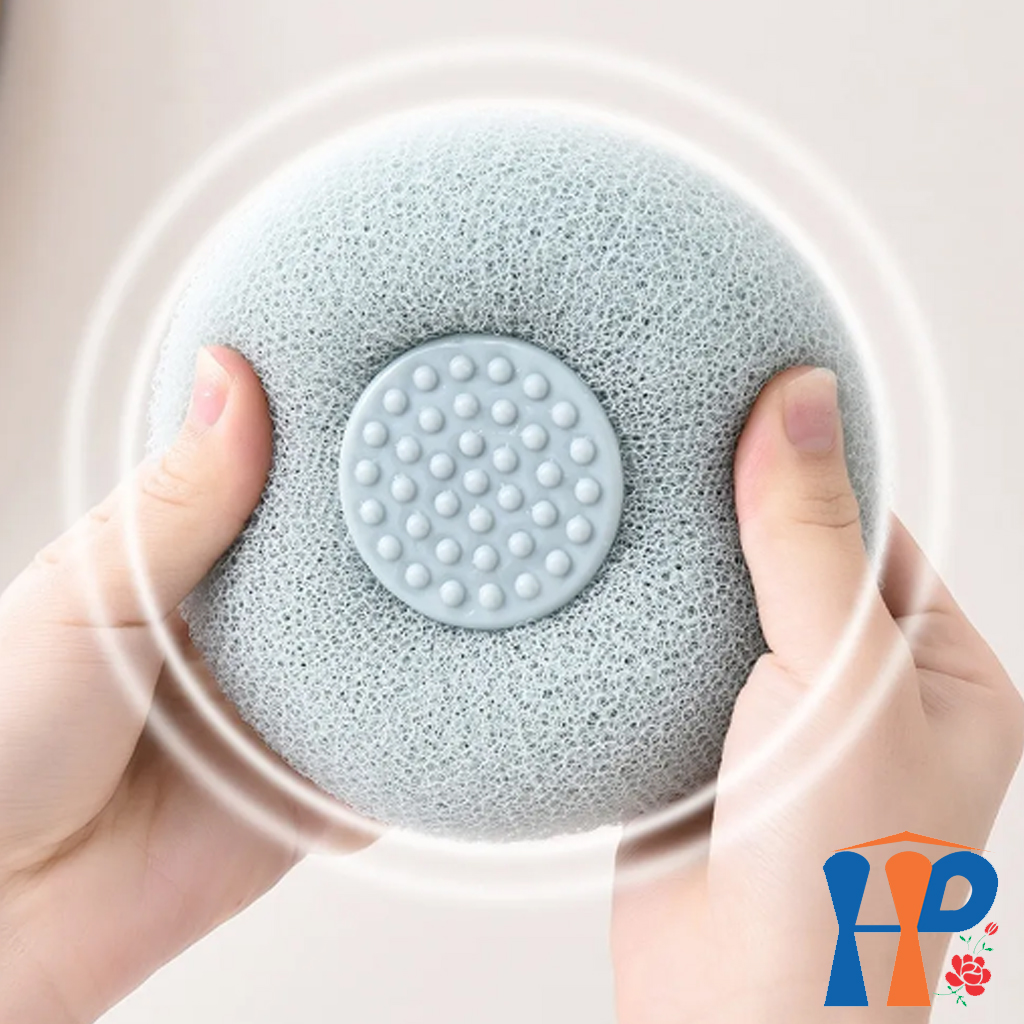 Bông Tắm Lưới Tròn Cao Cấp Massage Shower Ball