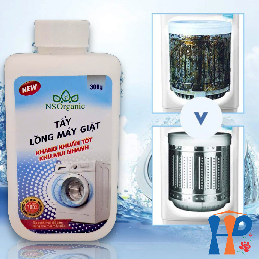 Bột Tẩy Lồng Máy Giặt NS Organic Washing Machine Drum Cleaner Powder 300g
