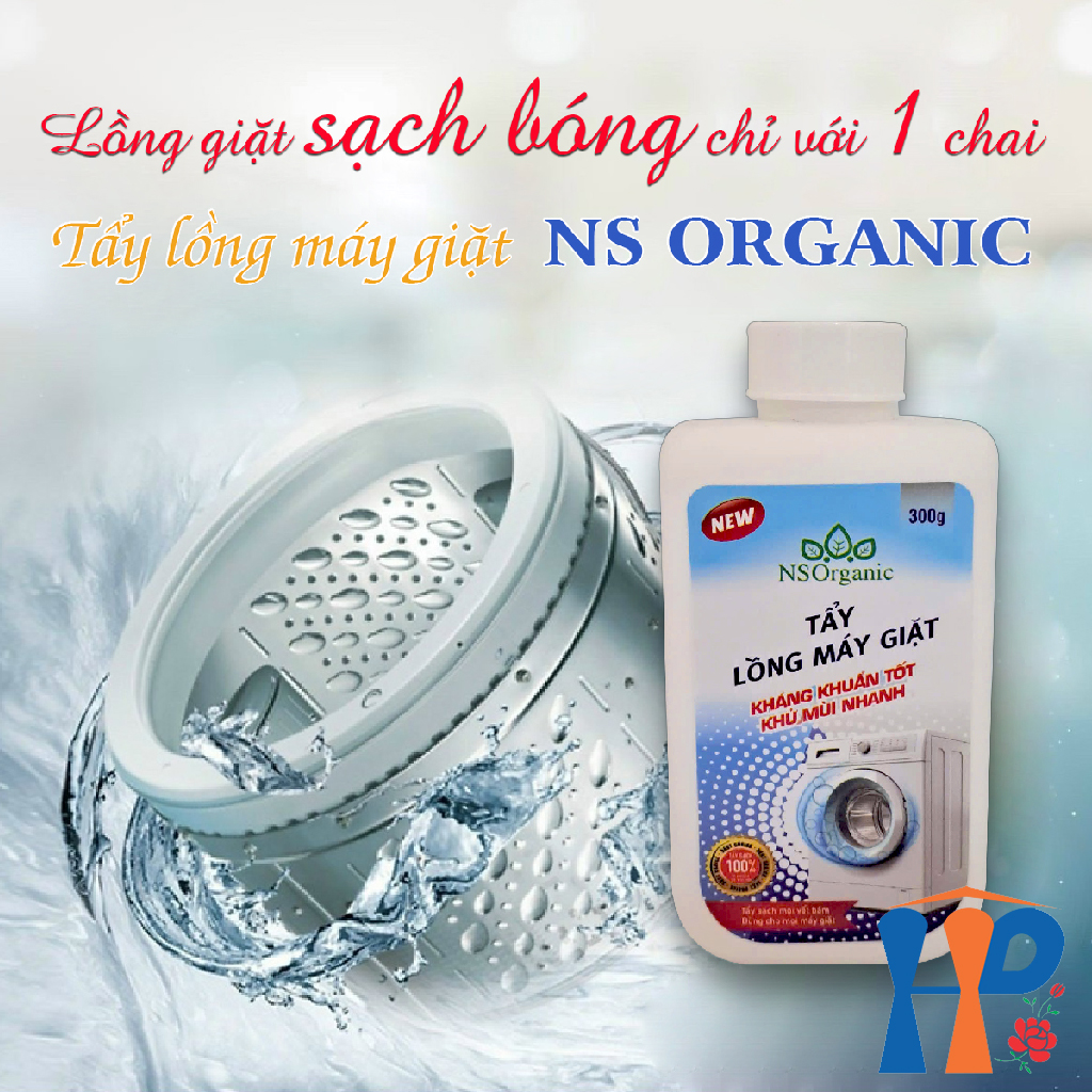 Bột Tẩy Lồng Máy Giặt NS Organic Washing Machine Drum Cleaner Powder 300g