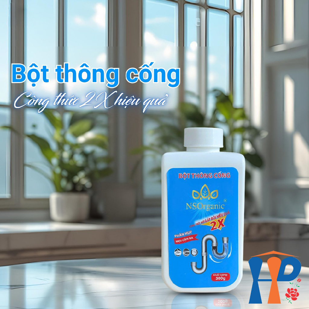 Bột thông cống NS Organic Drain Cleaning Powder 300gr
