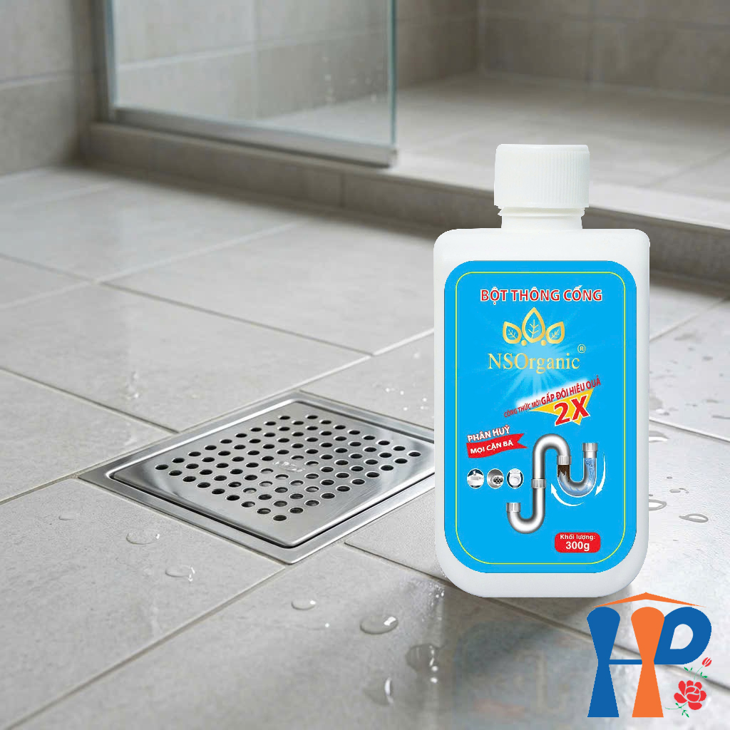 Bột thông cống NS Organic Drain Cleaning Powder 300gr