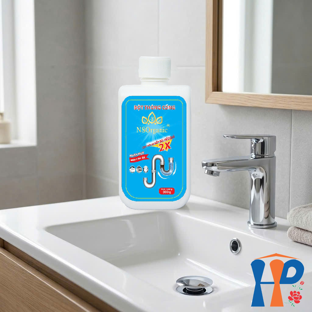 Bột thông cống NS Organic Drain Cleaning Powder 300gr