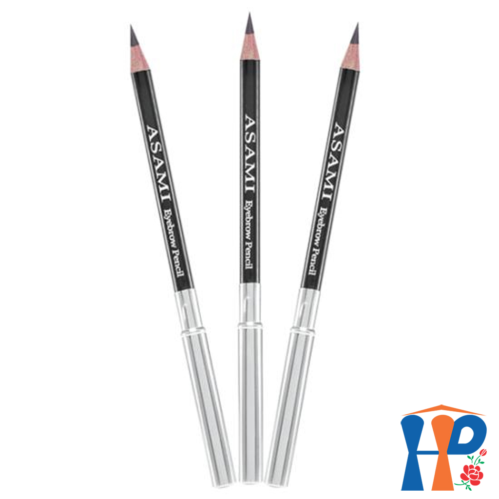 Chì mày Asami Eyebrow Pencil (2 tông màu thời trang: nâu, đen)