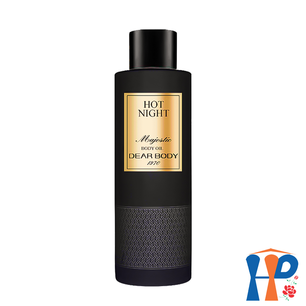 Dầu Massage Dưỡng Thể Nam Hương Nước Hoa Dear Body Majestic Body Oil 270ml (for men)