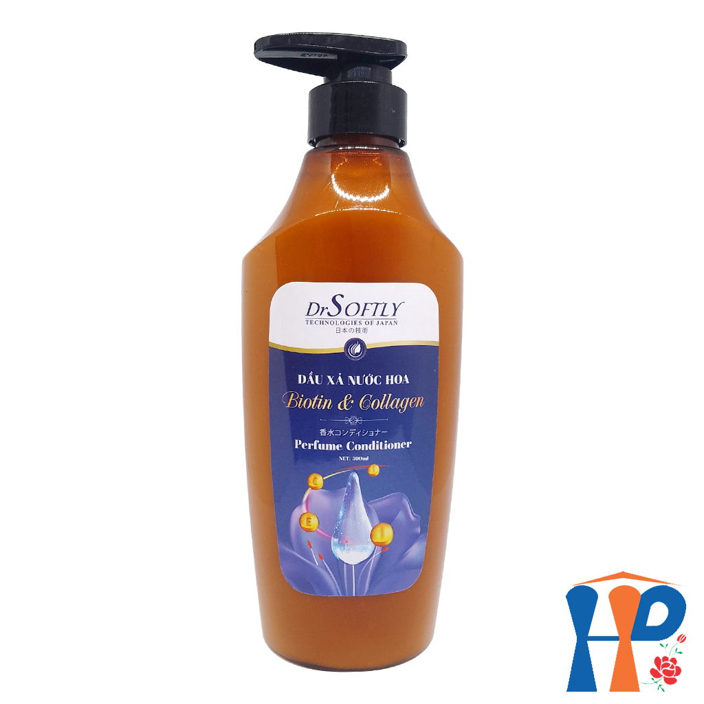 Cặp gội xả nước hoa Biotin & Collagen DrSoftly Perfume Shampoo & Conditioner 500ml