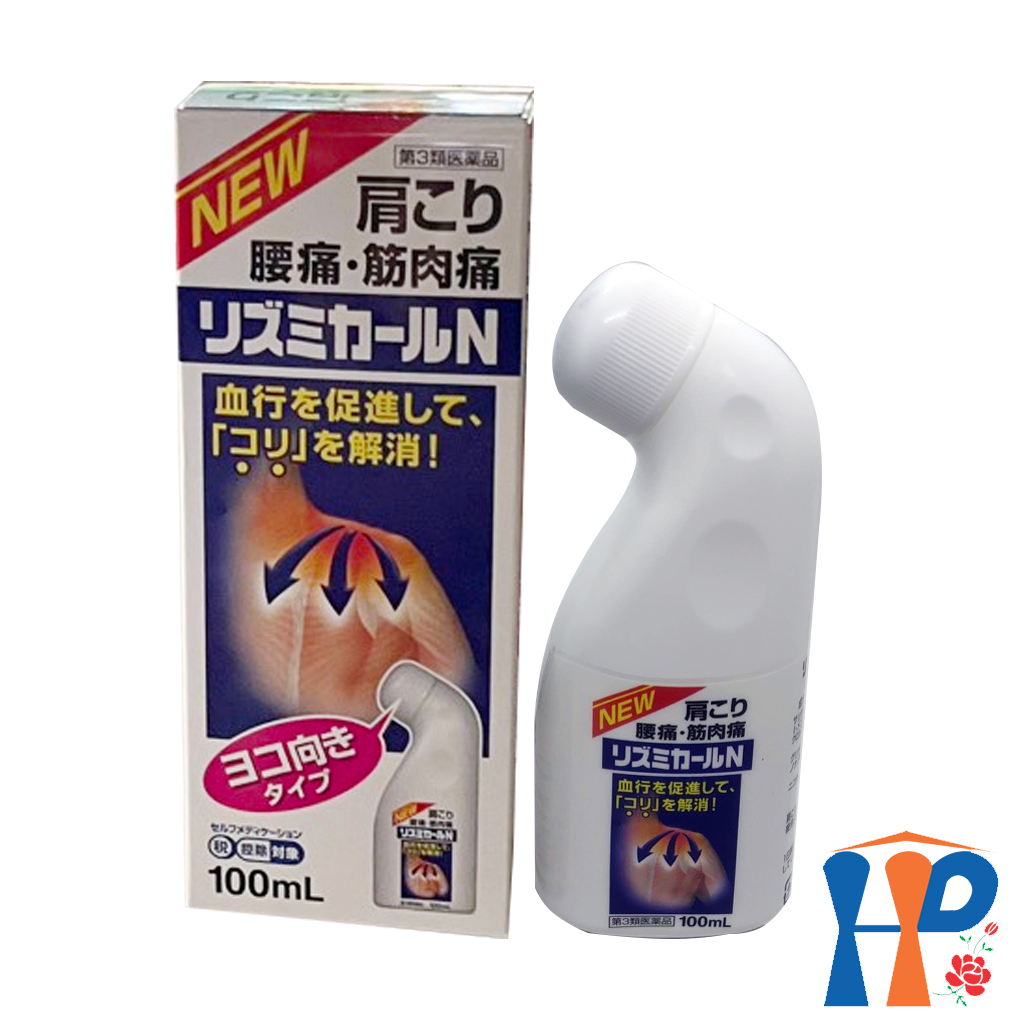 Dầu xoa bóp RIZUMIKARU N Nhật Bản Roll Liniment Japan 100ml (dạng lăn, giảm đau nhức, xoa dịu cơn ngứa)