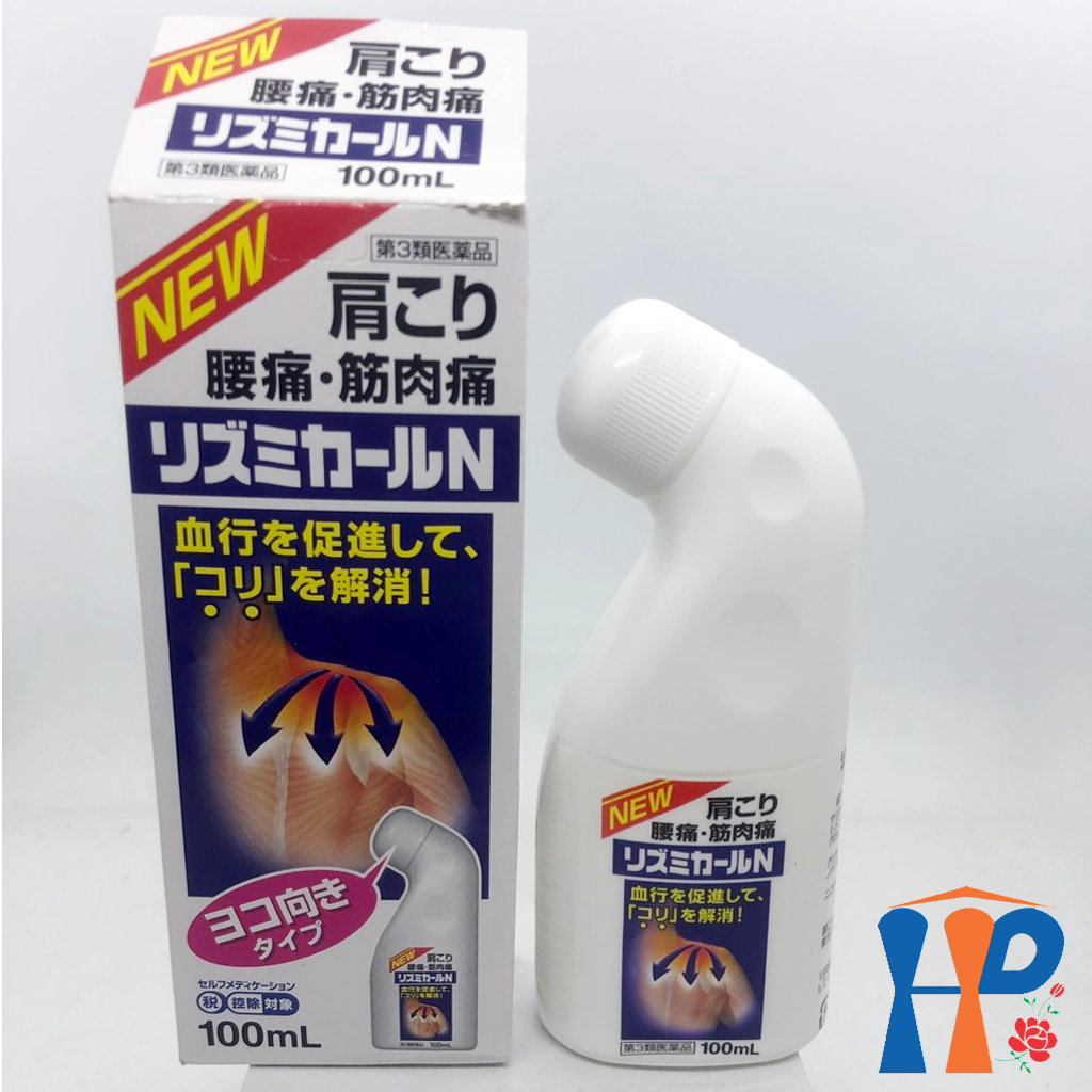 Dầu xoa bóp RIZUMIKARU N Nhật Bản Roll Liniment Japan 100ml (dạng lăn, giảm đau nhức, xoa dịu cơn ngứa)