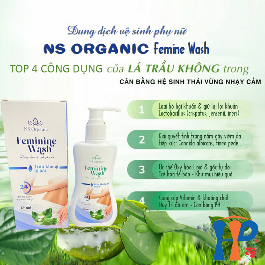 Dung dịch vệ sinh phụ nữ NS Organic Feminine Wash 150ml