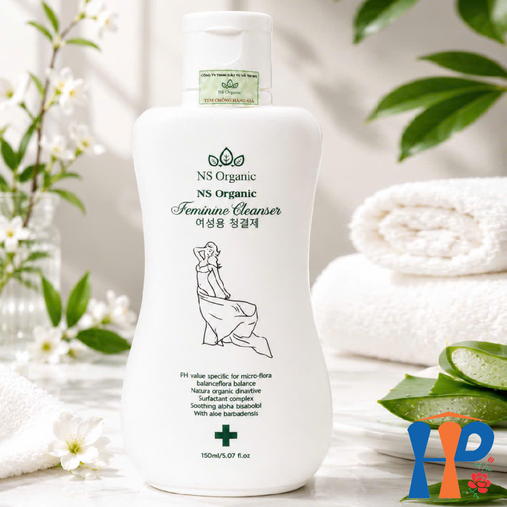 Dung dịch vệ sinh nano NS Organic Feminine Cleanser 150ml