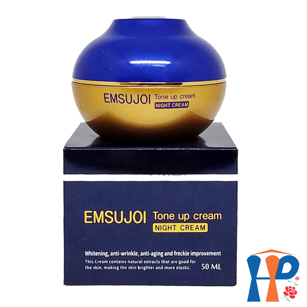 Kem nám dưỡng trắng da Emsujoi Tone Up Cream 50ml (nâng tông, chống lão hóa, đẩy lùi thâm mụn, sạm nám, tàn nhang)