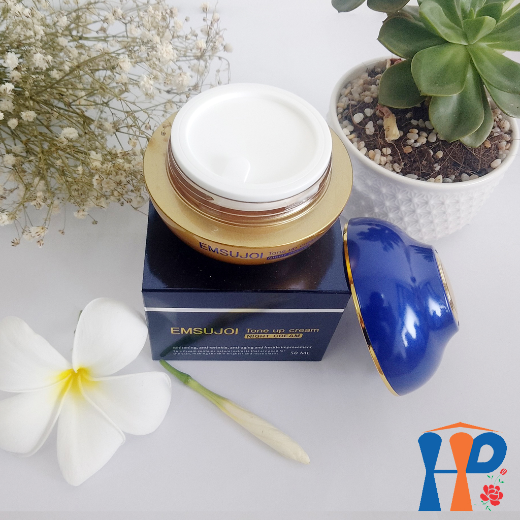 Kem nám dưỡng trắng da Emsujoi Tone Up Cream 50ml (nâng tông, chống lão hóa, đẩy lùi thâm mụn, sạm nám, tàn nhang)