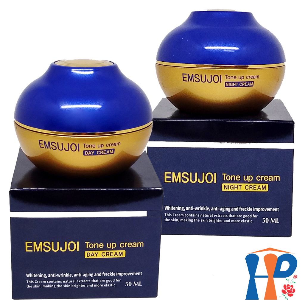 Kem nám dưỡng trắng da Emsujoi Tone Up Cream 50ml (nâng tông, chống lão hóa, đẩy lùi thâm mụn, sạm nám, tàn nhang)