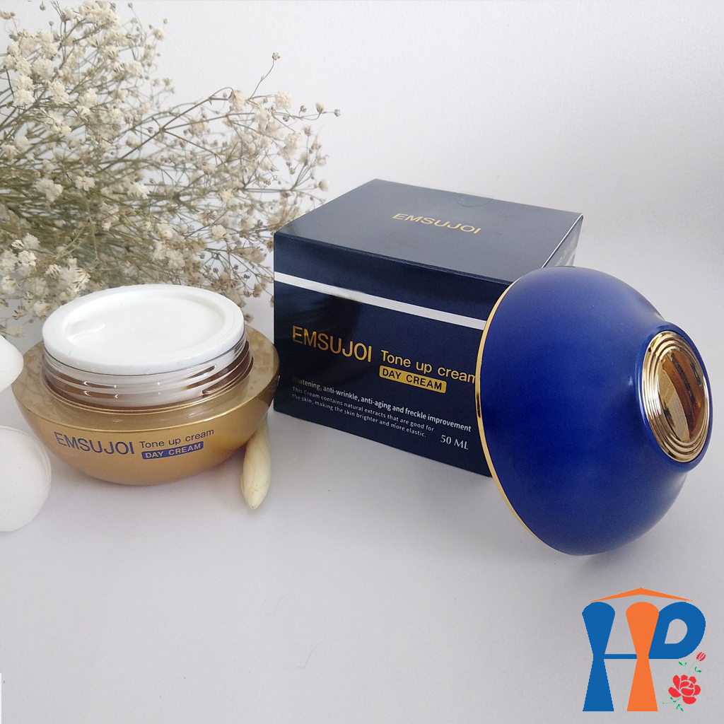 Kem nám dưỡng trắng da Emsujoi Tone Up Cream 50ml (nâng tông, chống lão hóa, đẩy lùi thâm mụn, sạm nám, tàn nhang)