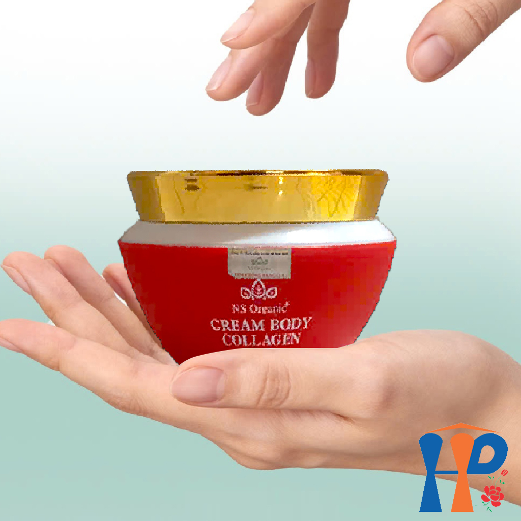 Kem dưỡng thể trắng da NS Organic Cream Body Collagen SPF50++ PA+++ 120gr
