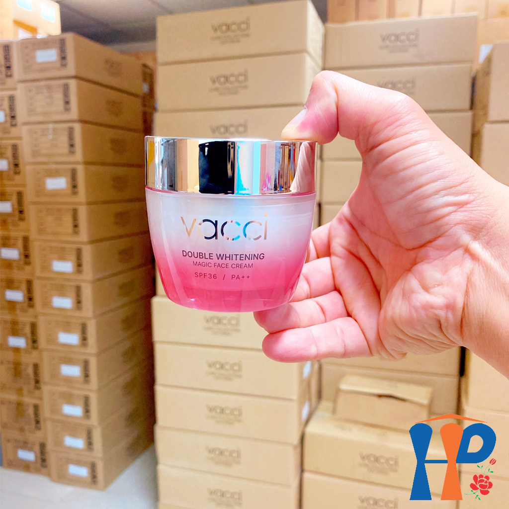 Vacci Kem Dưỡng Trắng và Nâng Tông Da mặt VACCI 50ml | Hani Peni