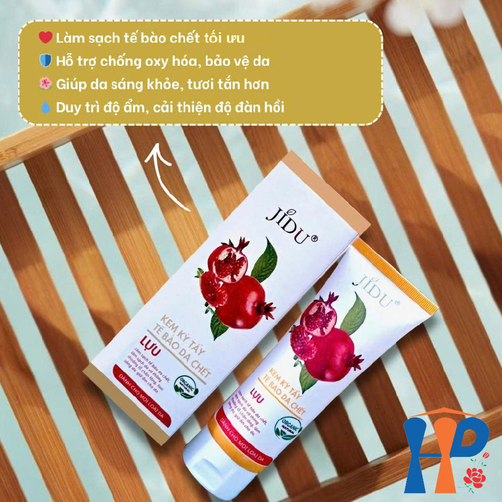 Kem Kỳ Tẩy Tế Bào Chết Jidu Exfoliate Cream 120gr