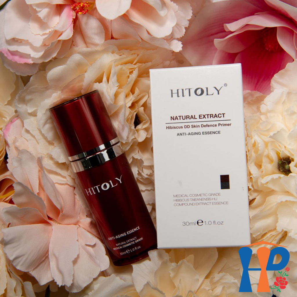 Kem lót dưỡng da Hitoly Nature Extract Hisbicus DD Skin Defence Primer Anti-Aging Essence 30ml