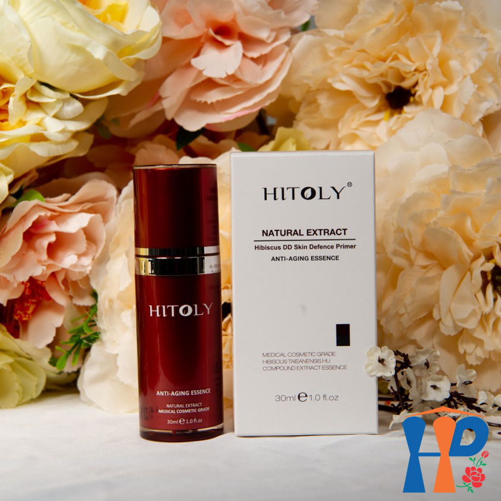 Kem lót dưỡng da Hitoly Nature Extract Hisbicus DD Skin Defence Primer Anti-Aging Essence 30ml