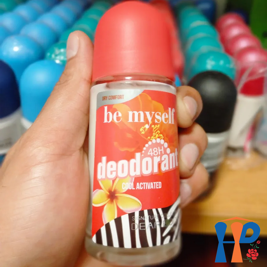 Lăn Khử Mùi Nước Hoa Nữ Dear Body Deodorant Roll On Glass For Women 50ml (Bảo Vệ 48h)