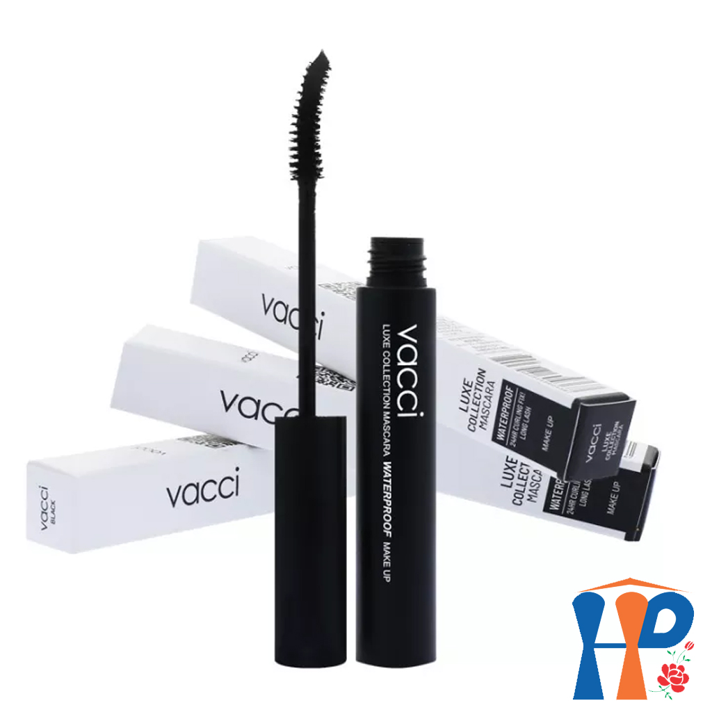 Chuốt mi cao cấp Vacci Luxe Collection Mascara Waterproof (dài và dày mi, không lem, không trôi)