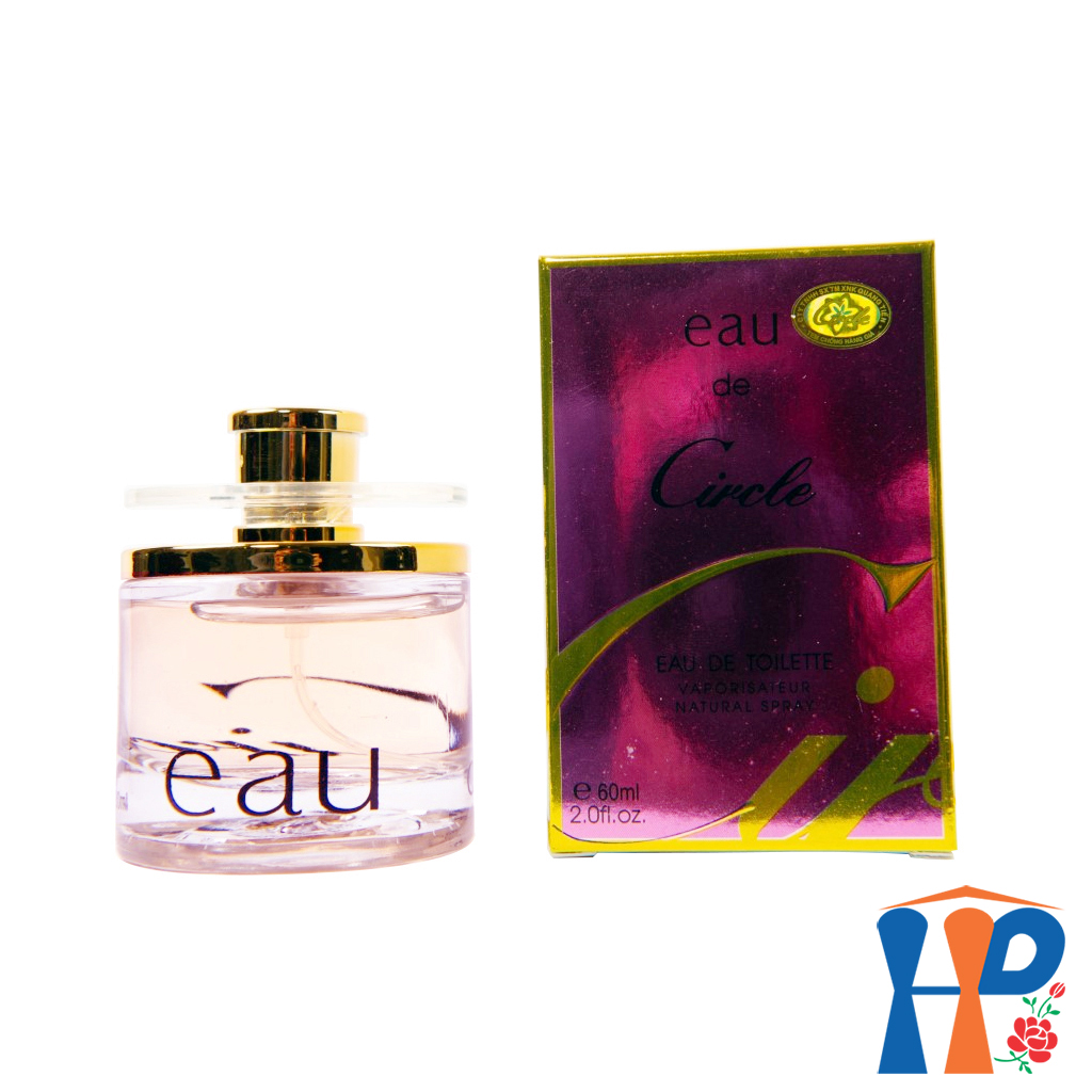 Nước Hoa Nữ Eau De Circle EDT 60ml (hương hoa trái, lưu hương 4 - 6 giờ)