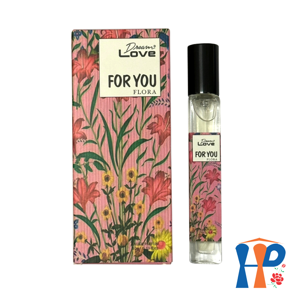 Nước hoa nữ Dream Love For You Eau De Parfum 10ml (lưu hương 7 - 12 giờ)