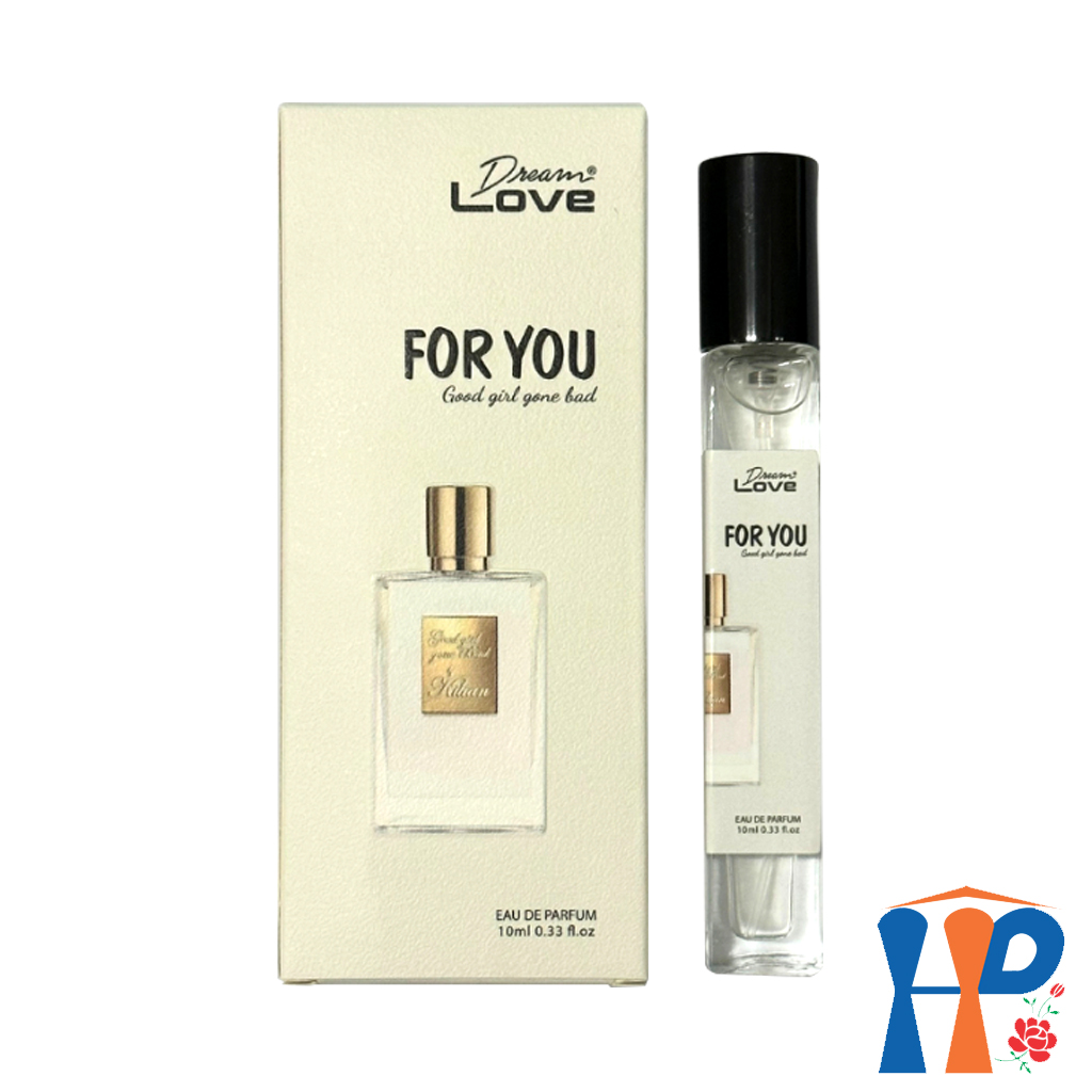 Nước hoa nữ Dream Love For You Eau De Parfum 10ml (lưu hương 7 - 12 giờ)