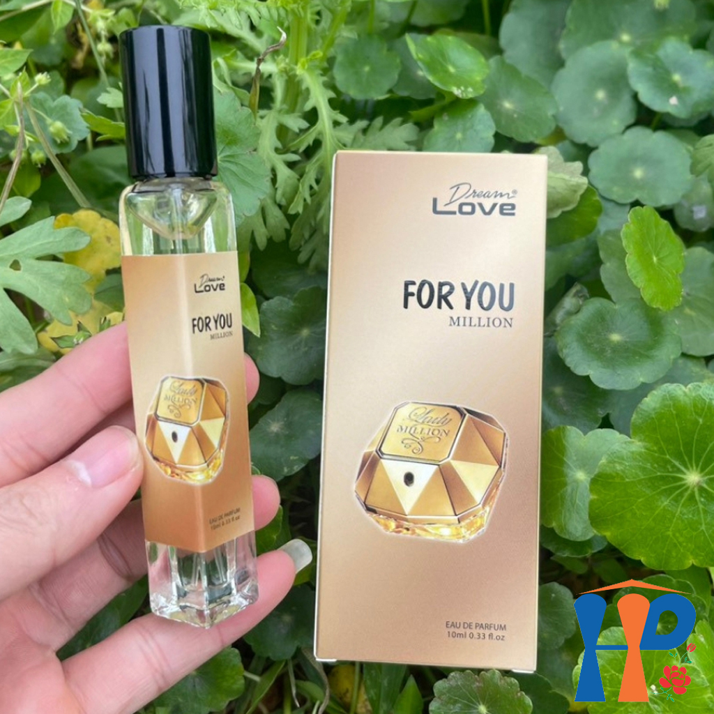 Nước hoa nữ Dream Love For You Eau De Parfum 10ml (lưu hương 7 - 12 giờ)