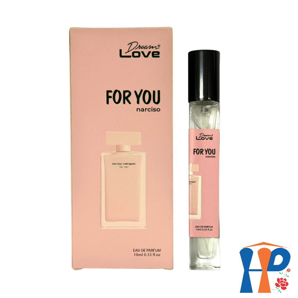 Nước hoa nữ Dream Love For You Eau De Parfum 10ml (lưu hương 7 - 12 giờ)