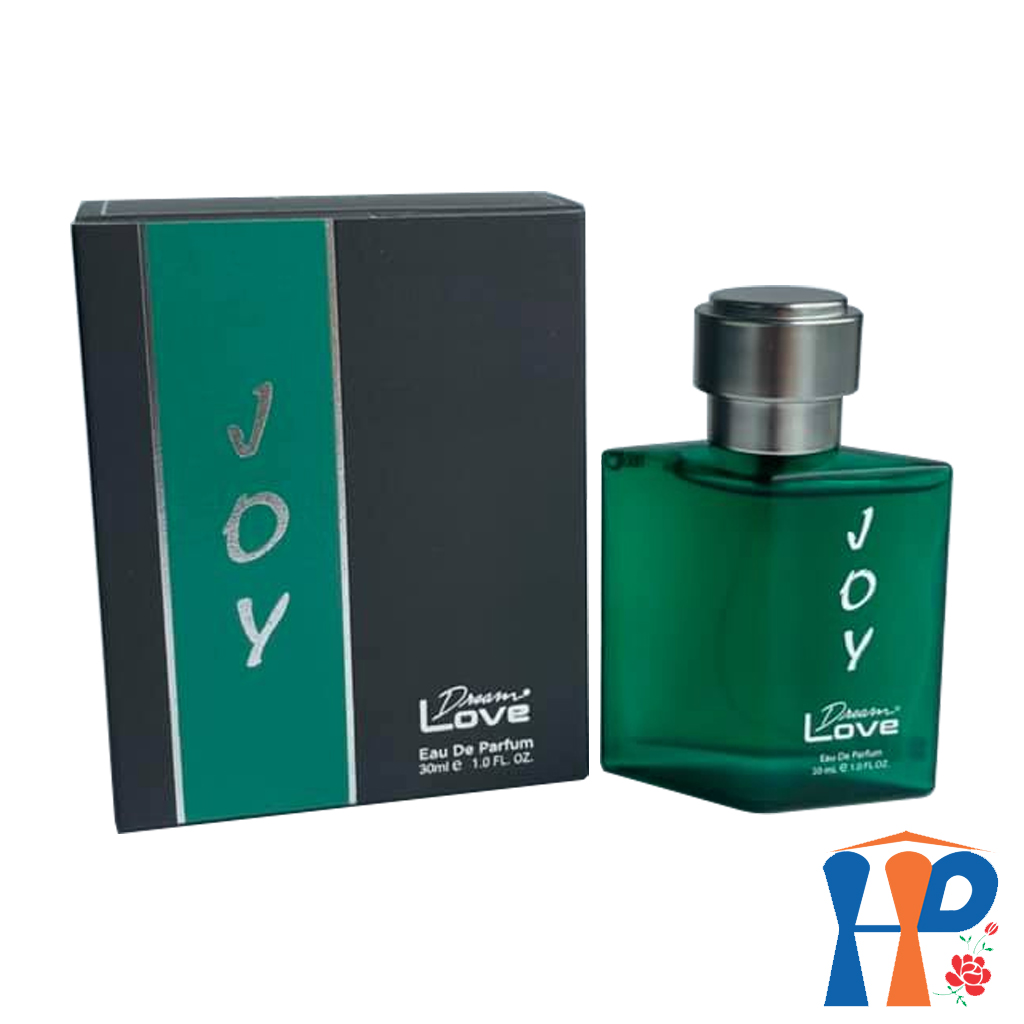 Nước hoa Nam Dream Love Joy Eau De Parfum (hoa gỗ, hương từ 7 - 12 giờ)