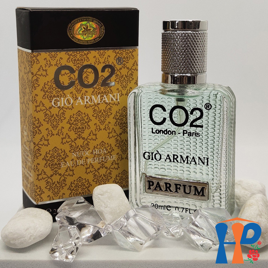 Nước hoa Nam CO2 Giò Armani Eau De Perfume (hương gỗ ấm áp, lưu hương 6 - 10 giờ)