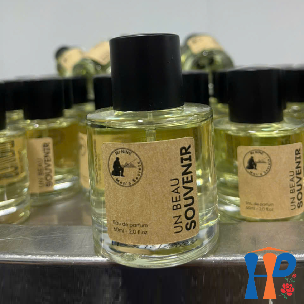 Nước hoa nam Mr Nine Un Beau Souvenir Eau De Parfum 60ml (hương Oriental Vanilla, lưu hương từ 6-10h)