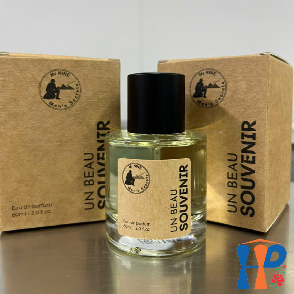 Nước hoa nam Mr Nine Un Beau Souvenir Eau De Parfum 60ml (hương Oriental Vanilla, lưu hương từ 6-10h)