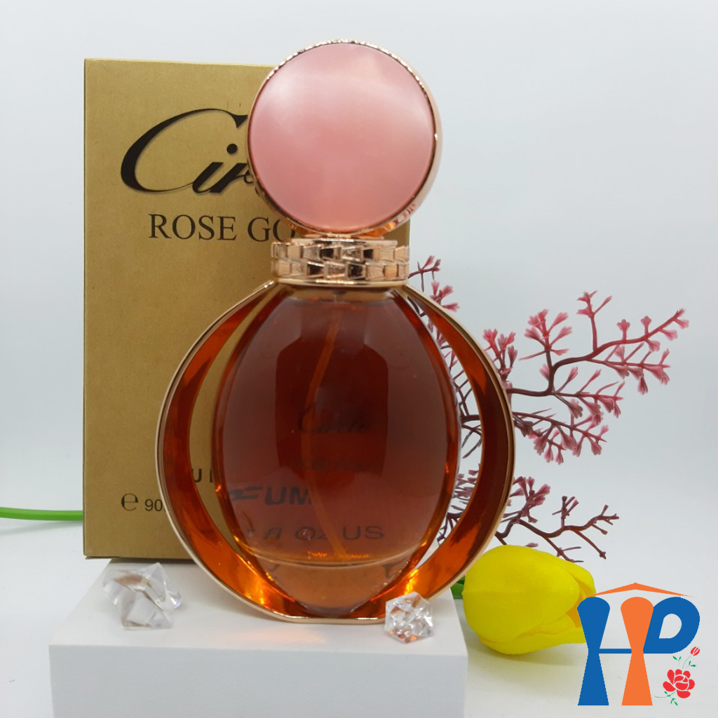 Nước hoa nữ Circle Gold Eau De Perfume 90ml (Luxury hương hoa & Rose hương gỗ, lưu hương 5 - 10 giờ)