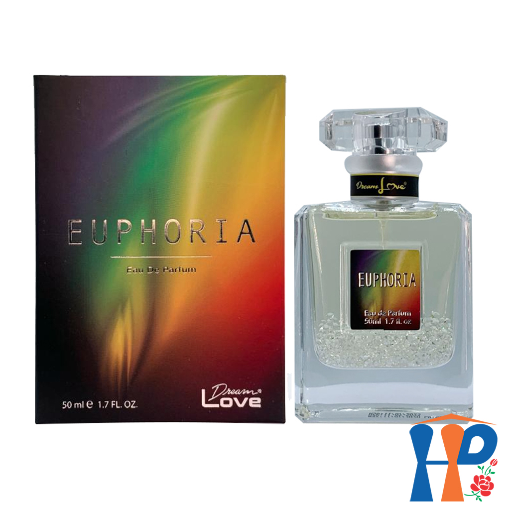 Nước hoa Nữ Dream Love Euphoria Eau De Parfum (hoa cỏ Síp, lưu hương 7 - 12 giờ)