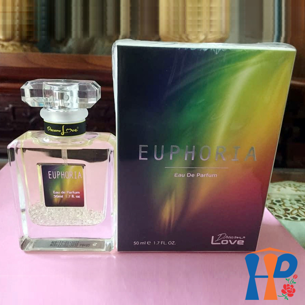 Nước hoa Nữ Dream Love Euphoria Eau De Parfum (hoa cỏ Síp, lưu hương 7 - 12 giờ)