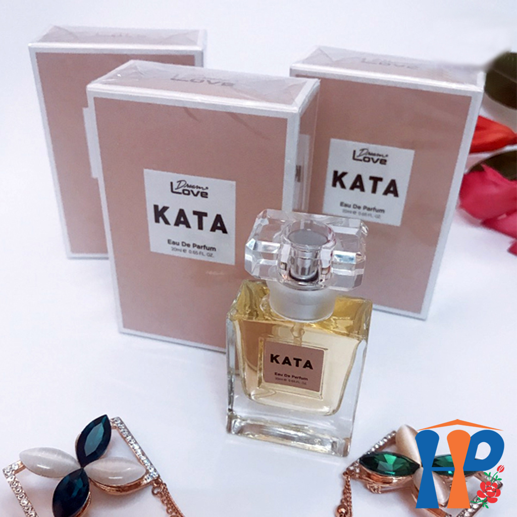 Nước hoa nữ Dream Love Kata Eau De Parfum (vani hòa quyện gỗ, xạ hương, lưu hương 7 - 12 giờ)