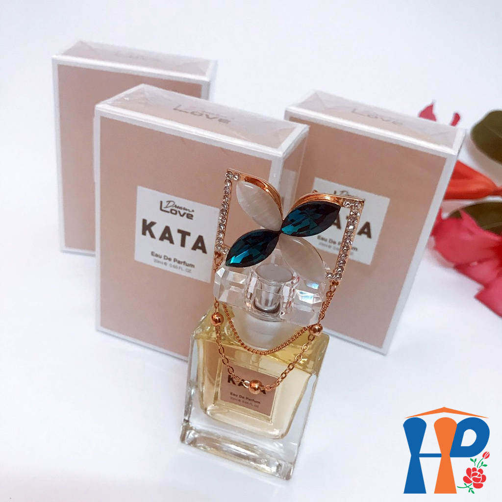 Nước hoa nữ Dream Love Kata Eau De Parfum (vani hòa quyện gỗ, xạ hương, lưu hương 7 - 12 giờ)