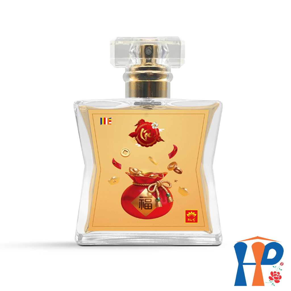 Nước hoa phong thủy tâm linh Lộc spiritual and feng shui Perfume 50ml (xịt thơm cơ thể, trang thờ, chiêu tài hút lộc, niên vận may mắn)