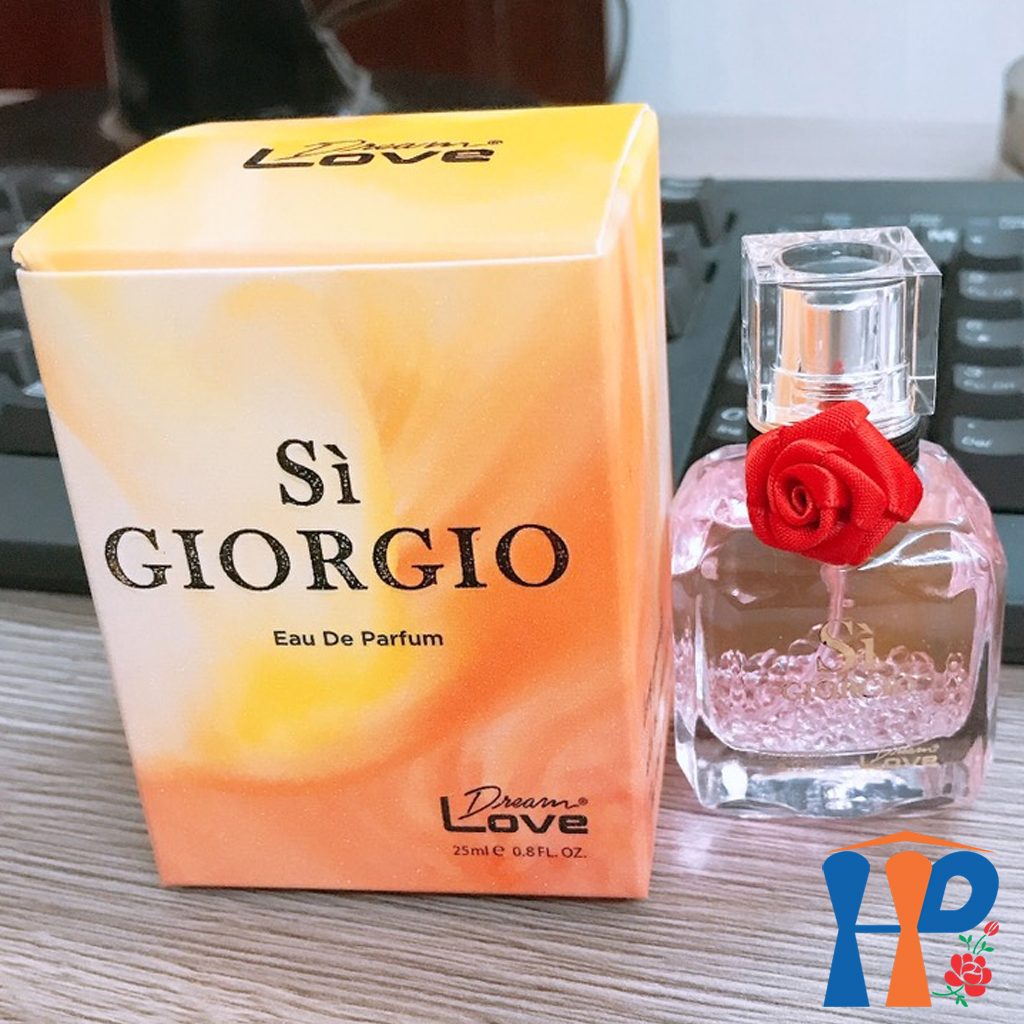 Nước hoa nữ Dream Love Sì Giorgio Eau De Parfum (hoa cỏ Chypre, lưu hương 7 - 12 giờ)