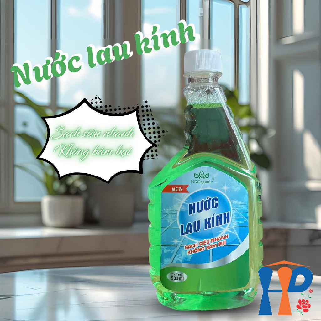Nước lau kính NS Organic Glass Cleaner 500ml