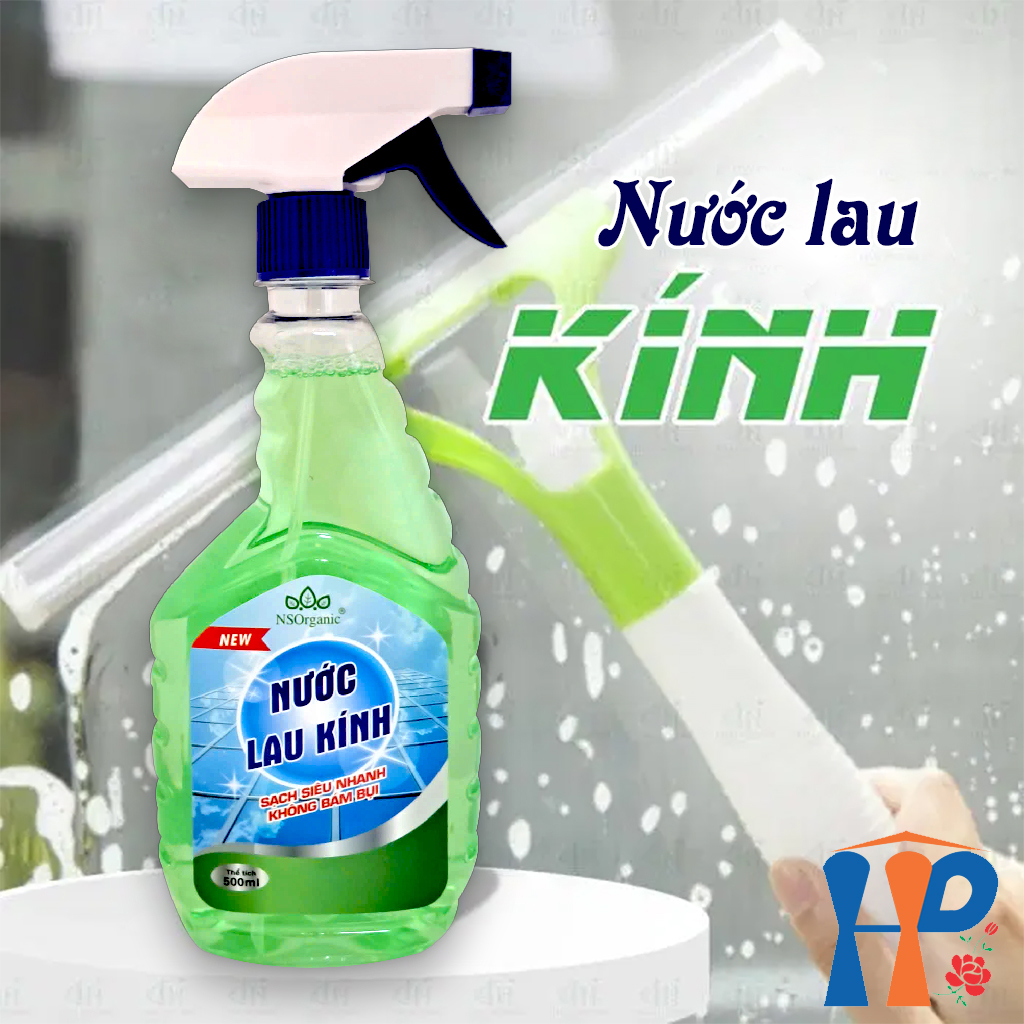 Nước lau kính NS Organic Glass Cleaner 500ml