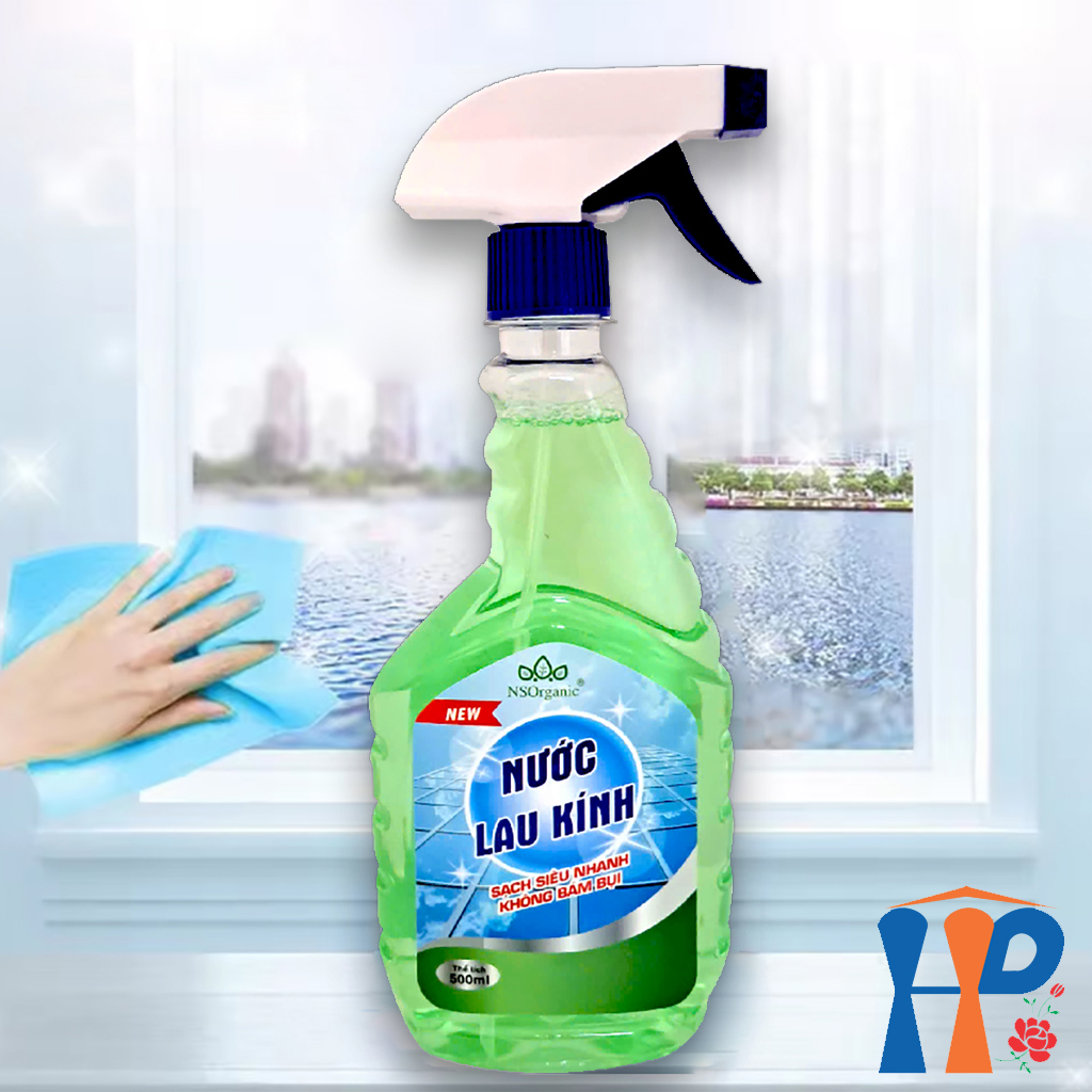 Nước lau kính NS Organic Glass Cleaner 500ml