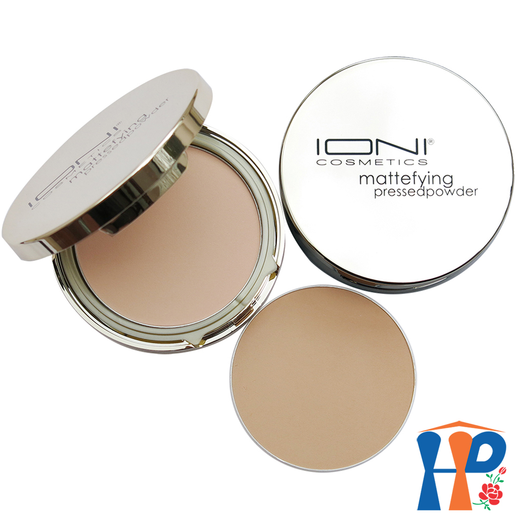 Phấn nền IONI Mattefying Pressed Powder Foundation SPF50+/ PA+++ 30gr kèm refill (bảo vệ da, che khuyết điểm hoàn hảo)