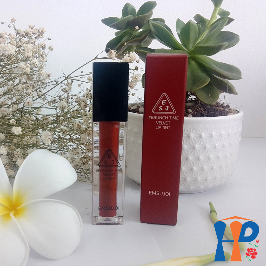 Son kem lì Emsujoi Velvet Liptint 5ml (Made in Korea, mềm môi, không lem trôi, siêu bám dính)