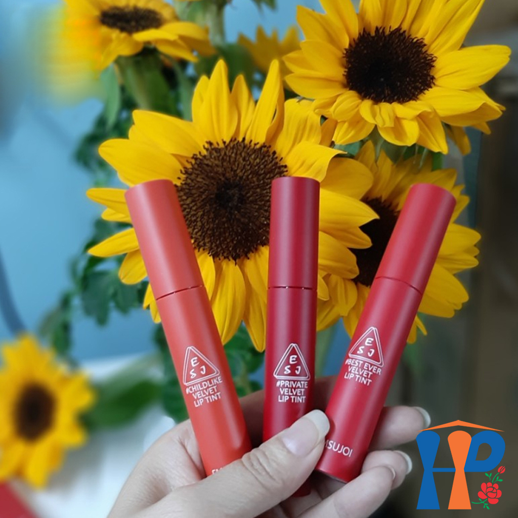 Son kem nhung Emsujoi Velvet Liptint 4ml (dưỡng mịn môi, bền màu với 3 tông thời trang)