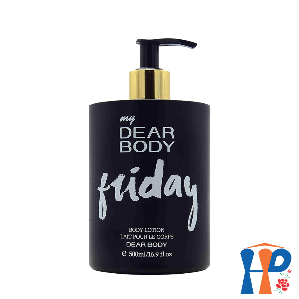 Sữa Dưỡng Thể Nước Hoa Nữ DEAR BODY Weeks Body Lotion 500ml (for woman)